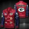 Green Bay Packers Leather Jacket FX49