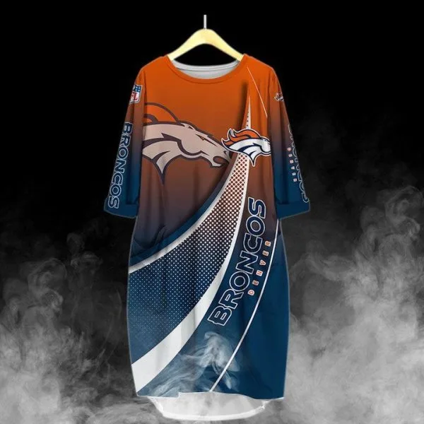 Denver Broncos Batwing Pocket Dress KD52