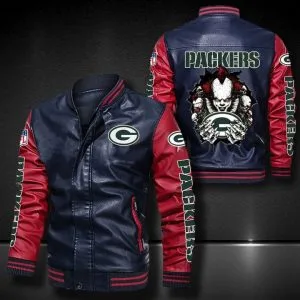 Green Bay Packers Leather Jacket AO71