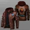 Detroit Lions Leather Jacket KF72