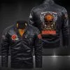 Cleveland Browns Leather Jacket YK36