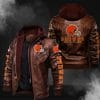 Cleveland Browns Leather Jacket PW51