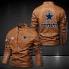Dallas Cowboys Leather Jacket NF43