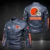 Cleveland Browns Leather Jacket KR63