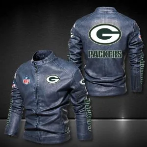 Green Bay Packers Leather Jacket PO37