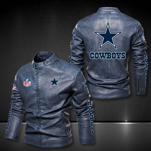 Dallas Cowboys Leather Jacket HS74