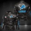 Detroit Lions Leather Jacket PA84