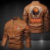 Cleveland Browns Leather Jacket FE52
