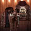 Green Bay Packers Leather Jacket AE31