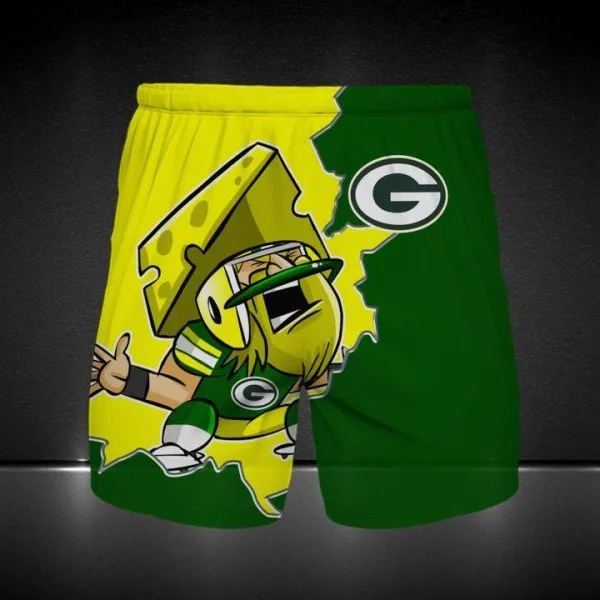 Green Bay Packers Men Shorts KB49