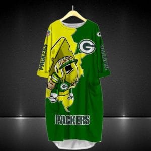 Green Bay Packers Batwing Pocket Dress AP81