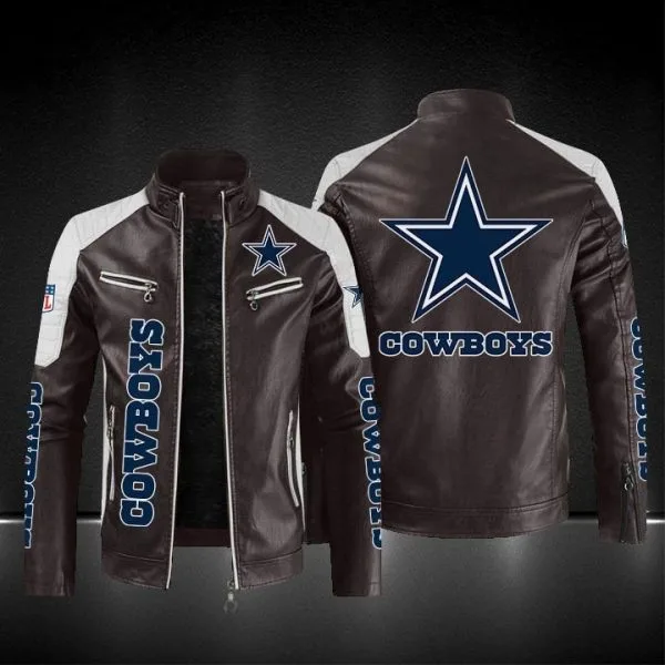 Dallas Cowboys Leather Jacket PL38
