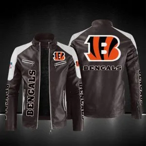 Cincinnati Bengals Leather Jacket YK90