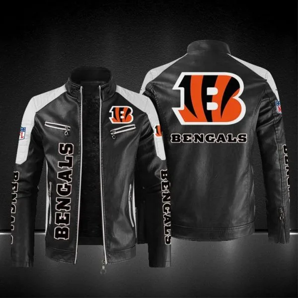 Cincinnati Bengals Leather Jacket KR51