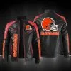 Cleveland Browns Leather Jacket YK36