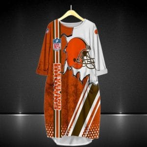 Cleveland Browns Batwing Pocket Dress EQ61