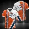 Denver Broncos Polo T-Shirt Full Size SU64