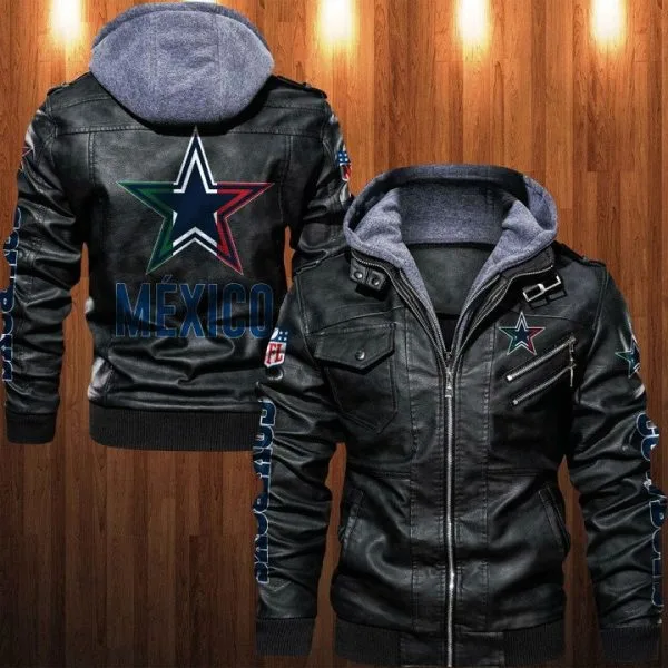 Dallas Cowboys Leather Jacket La56