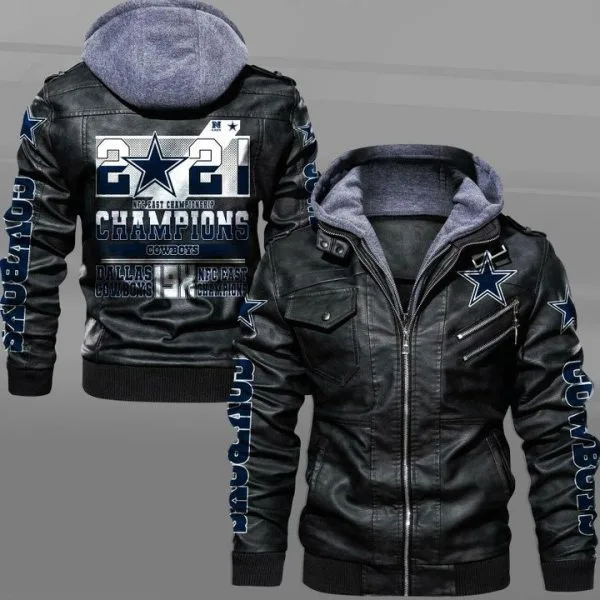 Dallas Cowboys Leather Jacket Ro28