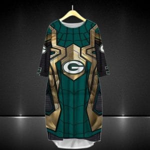 Green Bay Packers Batwing Pocket Dress PS83