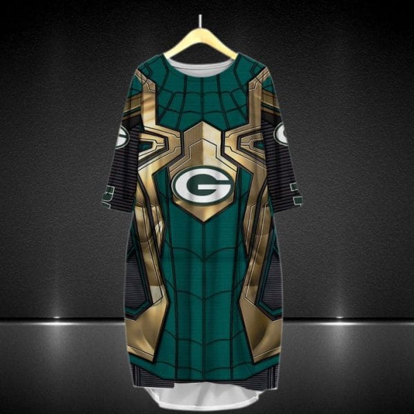 Green Bay Packers Batwing Pocket Dress PS83