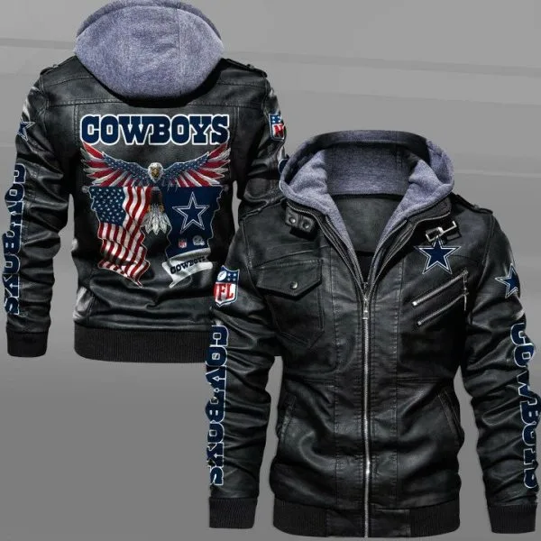 Dallas Cowboys Leather Jacket Al37