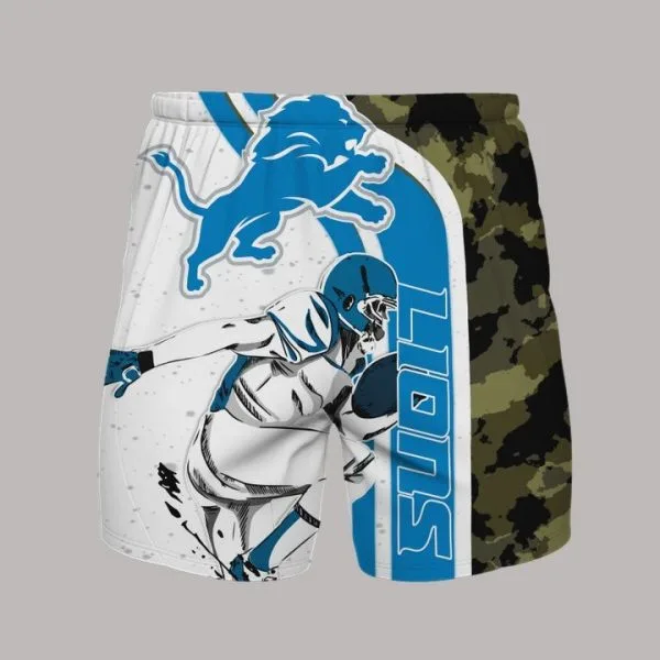 Detroit Lions Men Shorts PW89