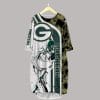 Green Bay Packers Batwing Pocket Dress ME81