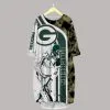 Green Bay Packers Batwing Pocket Dress ME81