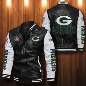 Green Bay Packers Leather Jacket LB32