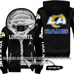 Limited Edition - Los Angeles Rams - Fleece Zip Hoodie