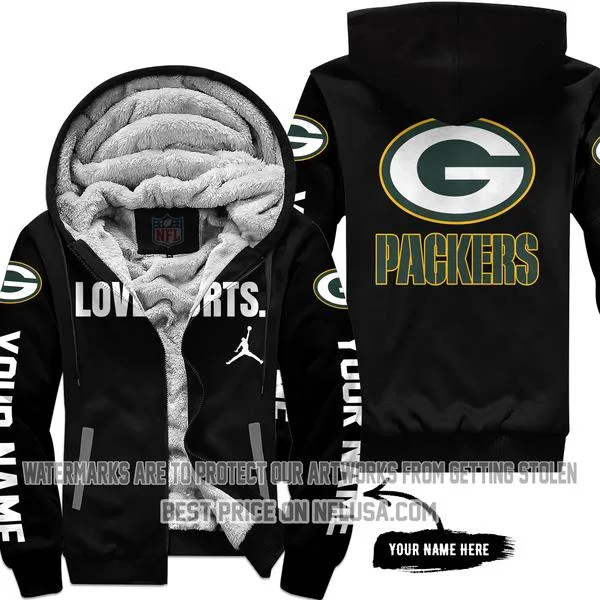 Limited Edition - Green Bay Packers - Fleece Zip Hoodie