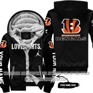 Limited Edition - Cincinnati Bengals - Fleece Zip Hoodie