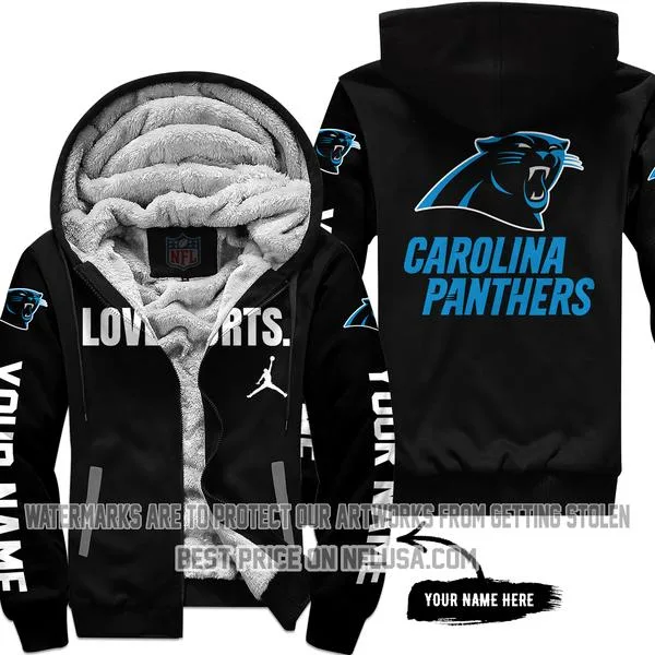 Limited Edition - Carolina Panthers - Fleece Zip Hoodie