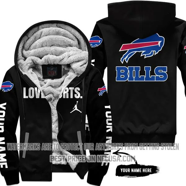 Limited Edition - Buffalo Bills - Fleece Zip Hoodie
