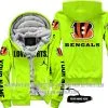 Limited Edition - Cincinnati Bengals - Neon - Fleece Zip Hoodie
