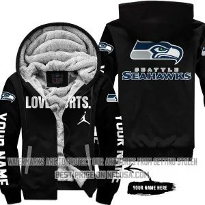 Limited Edition - Seattle Seahawks - Fleece Zip Hoodie