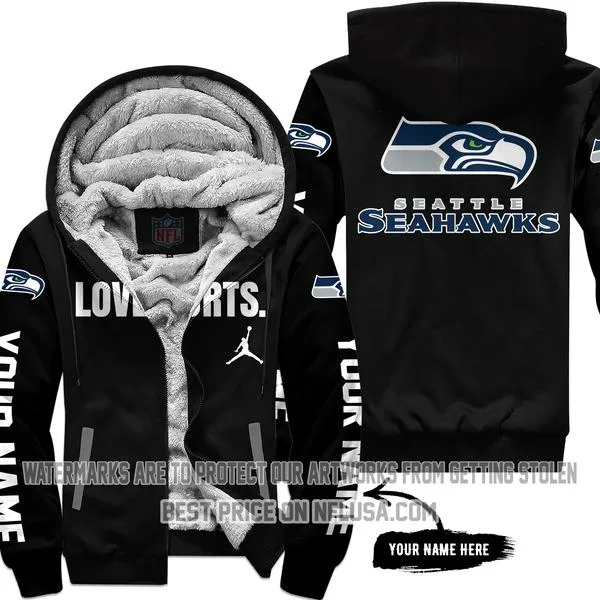 Limited Edition - Seattle Seahawks - Fleece Zip Hoodie