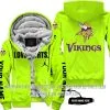 Limited Edition - Minnesota Vikings - Neon - Fleece Zip Hoodie
