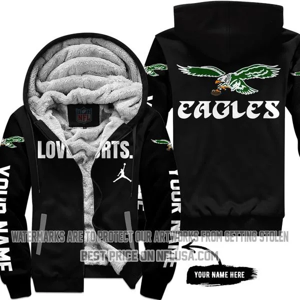 Limited Edition - Philadelphia Eagles 1987 - Fleece Zip Hoodie