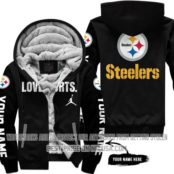 Limited Edition - Pittsburgh Steelers - Fleece Zip Hoodie