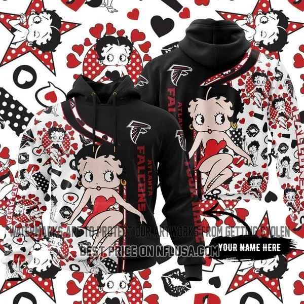 Limited Edition Betty Boop - Atlanta Falcons
