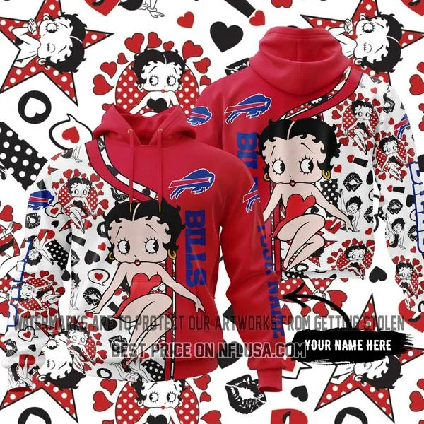 Limited Edition Betty Boop - Buffalo Bills