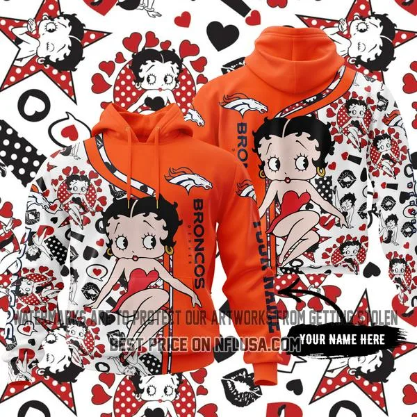 Limited Edition Betty Boop - Denver Broncos