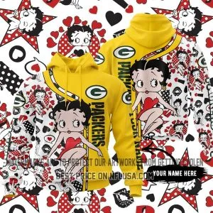 Limited Edition Betty Boop - Green Bay Packers