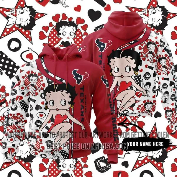 Limited Edition Betty Boop - Houston Texans