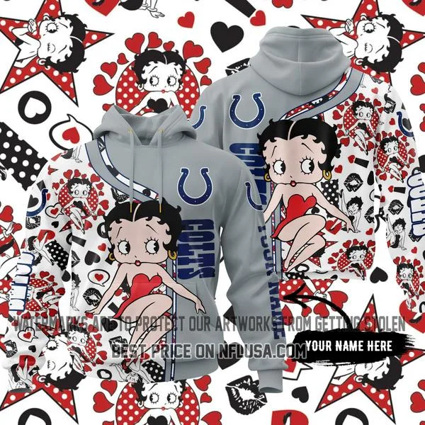 Limited Edition Betty Boop - Indianapolis Colts