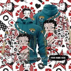 Limited Edition Betty Boop - Jacksonville Jaguars