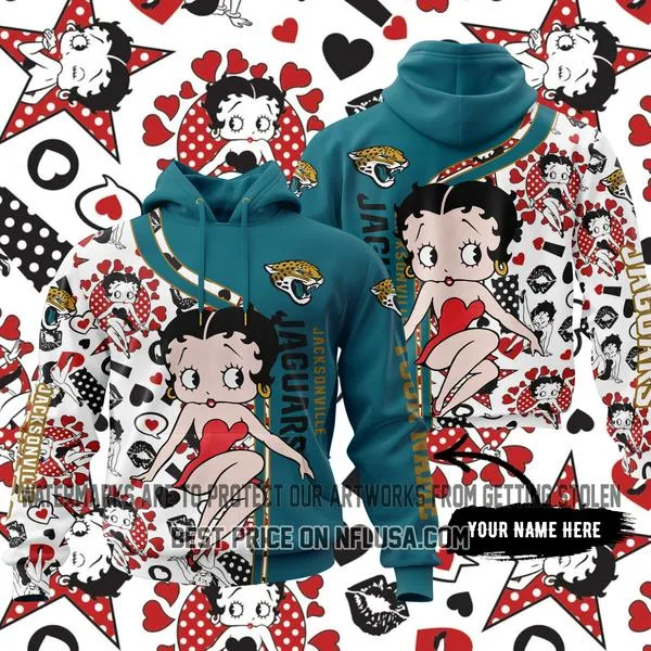 Limited Edition Betty Boop - Jacksonville Jaguars