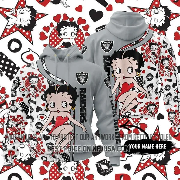 Limited Edition Betty Boop - Las Vegas Raiders